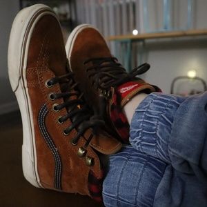 vans high tops weatherized